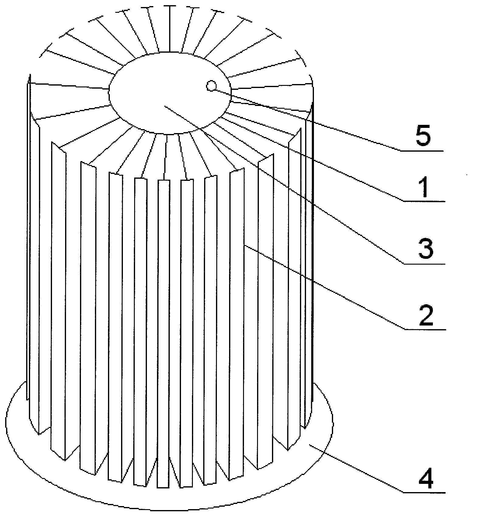 Movable heat pipe radiator used for heating coal stove