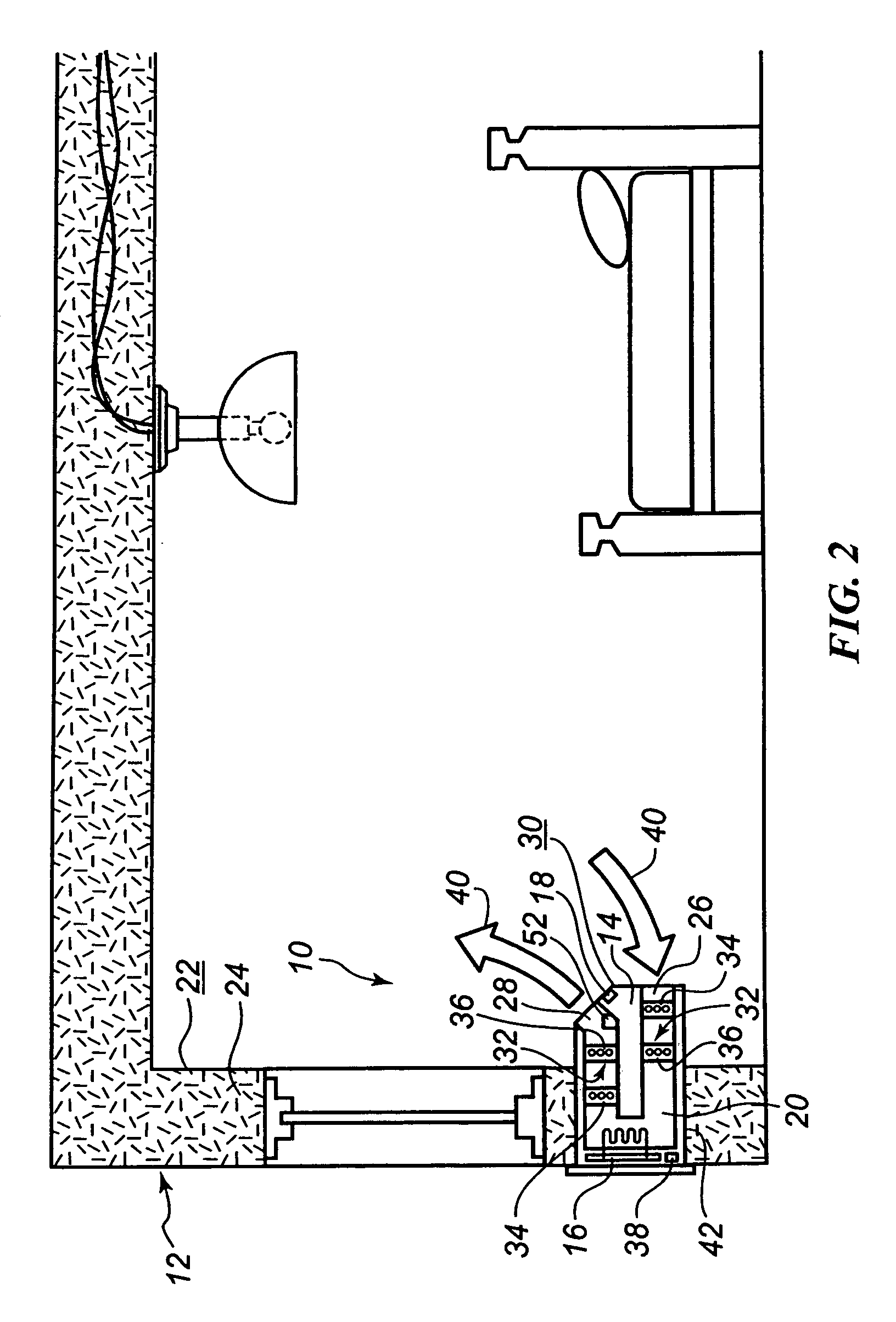 Corona-discharge air mover and purifier for packaged terminal and room air conditioners