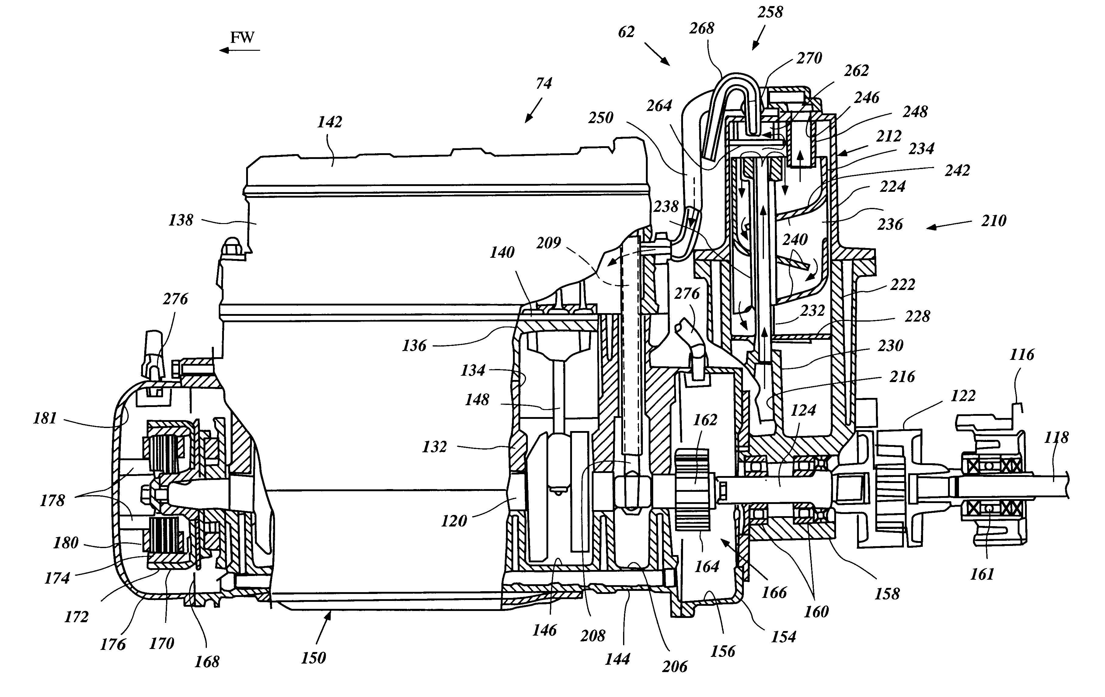 Ventilation system for watercraft engine