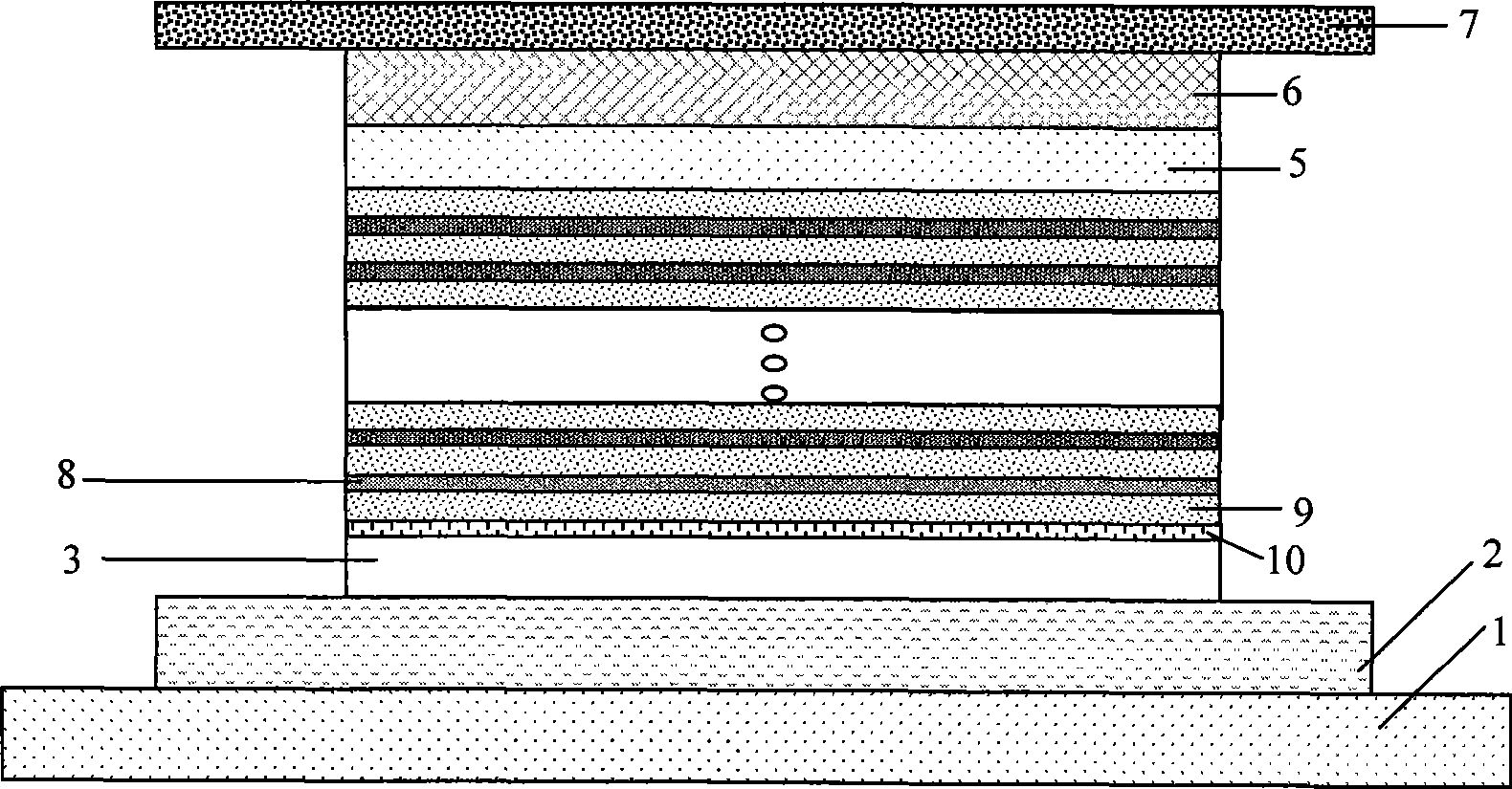 High-efficiency organic luminescent device and its production method