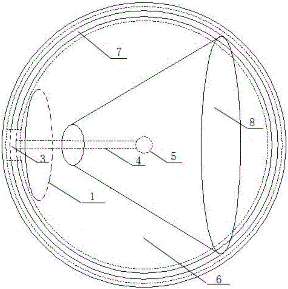 Wind power generation device capable of tracking and gathering wind