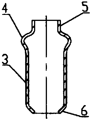 Inner heat exchange pipe device of solar heat collecting pipe