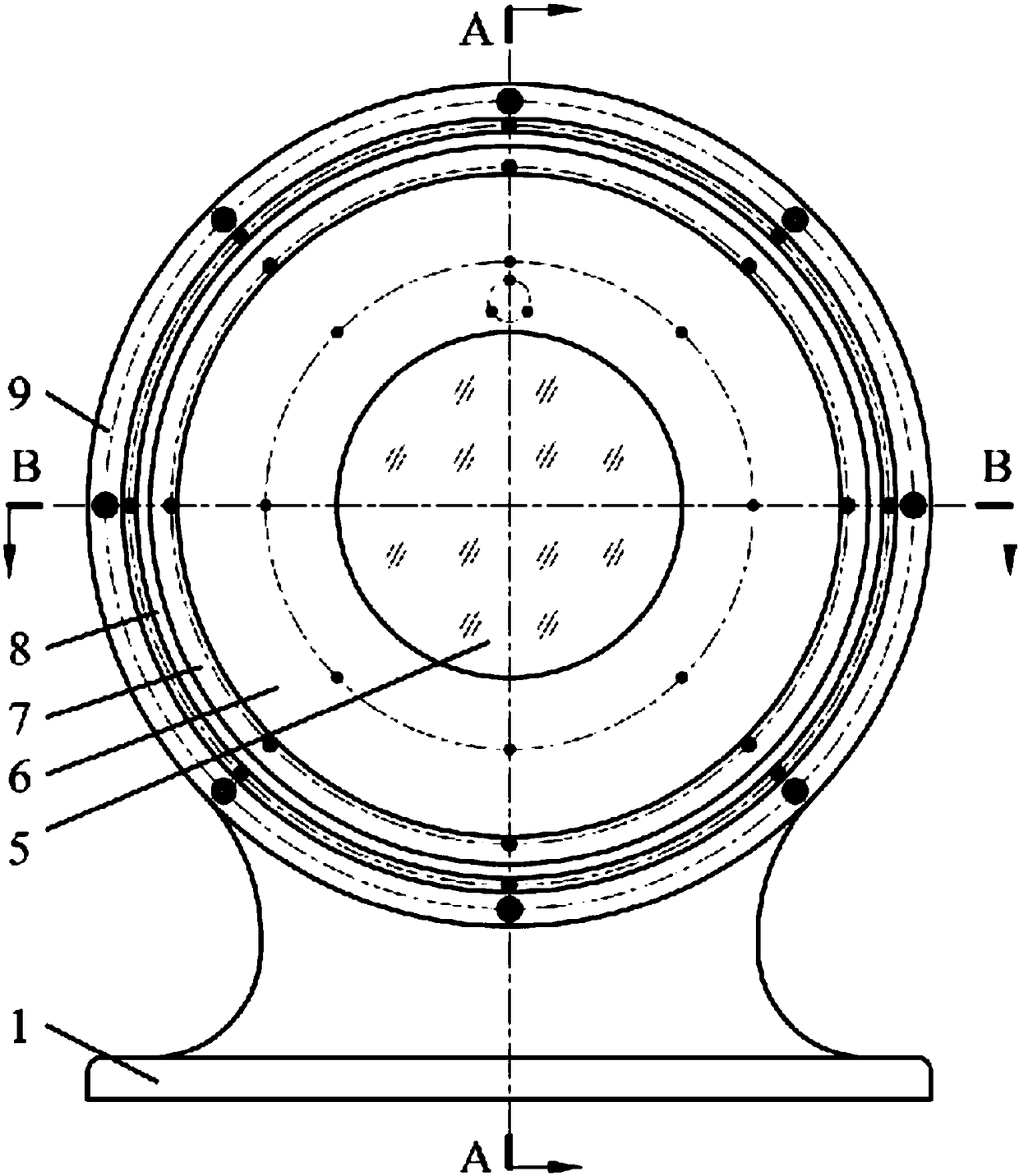 Composite beam coarse and fine coupling scanning device