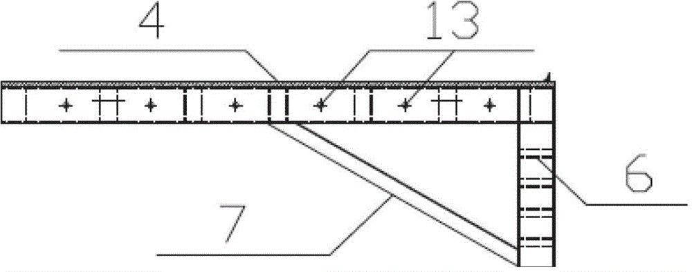 Section-adjustable rectangular column framework assembly