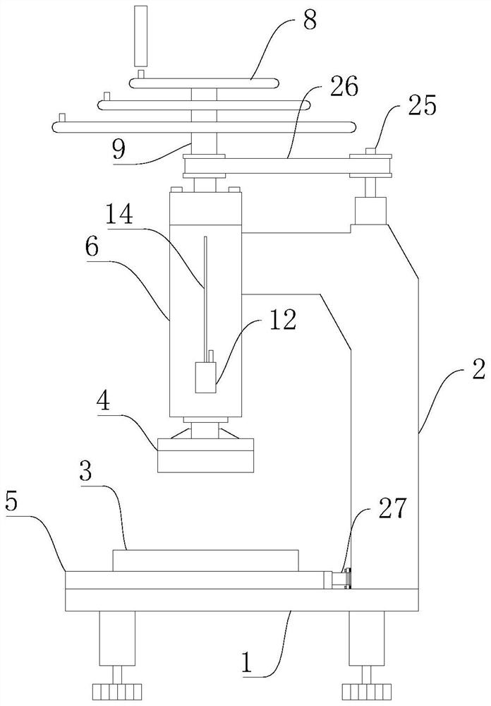 Mechanical manufacturing stamping device