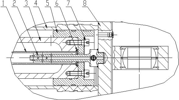 Adjustable and detachable self-adaptive floating buffering structure