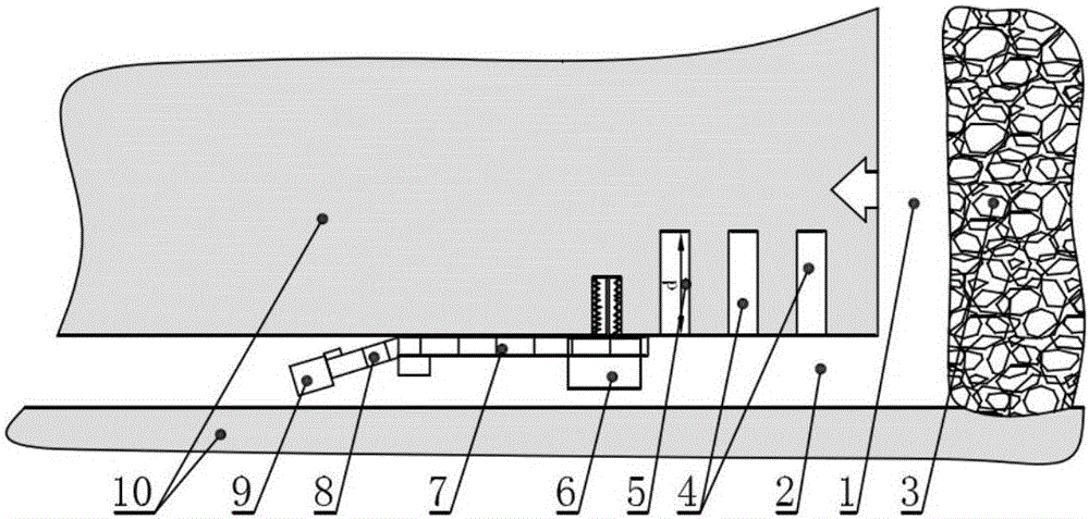 Drilling pressure relief control method of longwall-face mining roadway with deformed forepole support sections