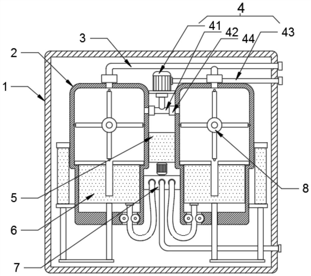 Hydrogen impurity removal device based on hydrogen refueling station