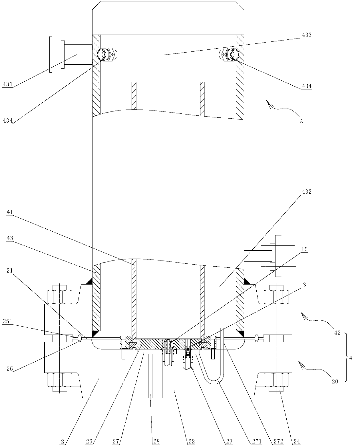 Pure oxygen composite heat carrier generator and method for producing composite heat carrier