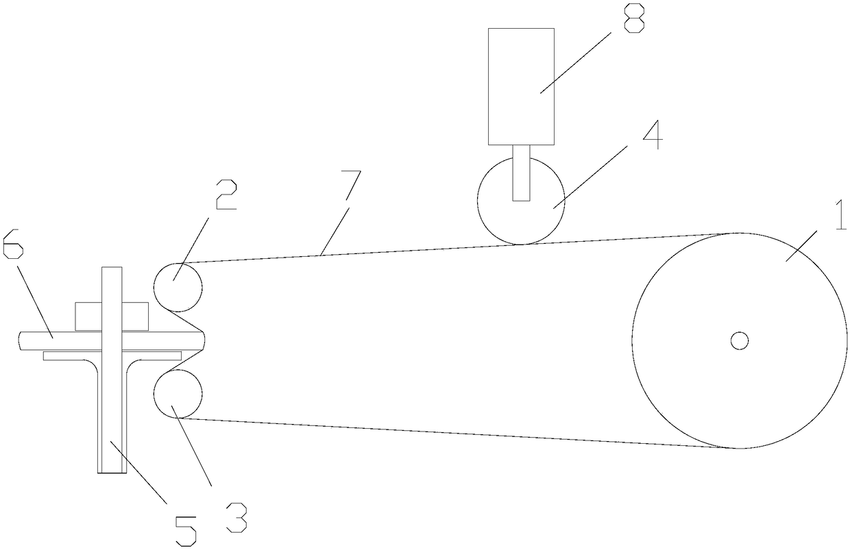 A polishing process and device for a 3D curved surface of a ceramic piece