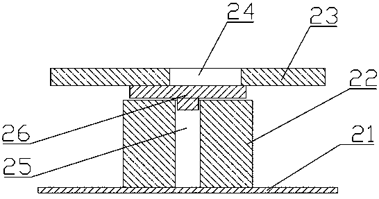 Prism refractive index measuring device and method based on mobile phone APP