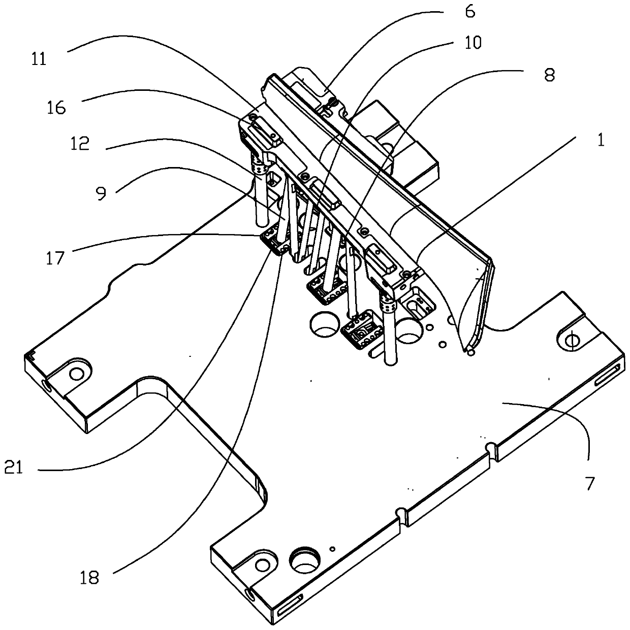 Automobile backdoor die