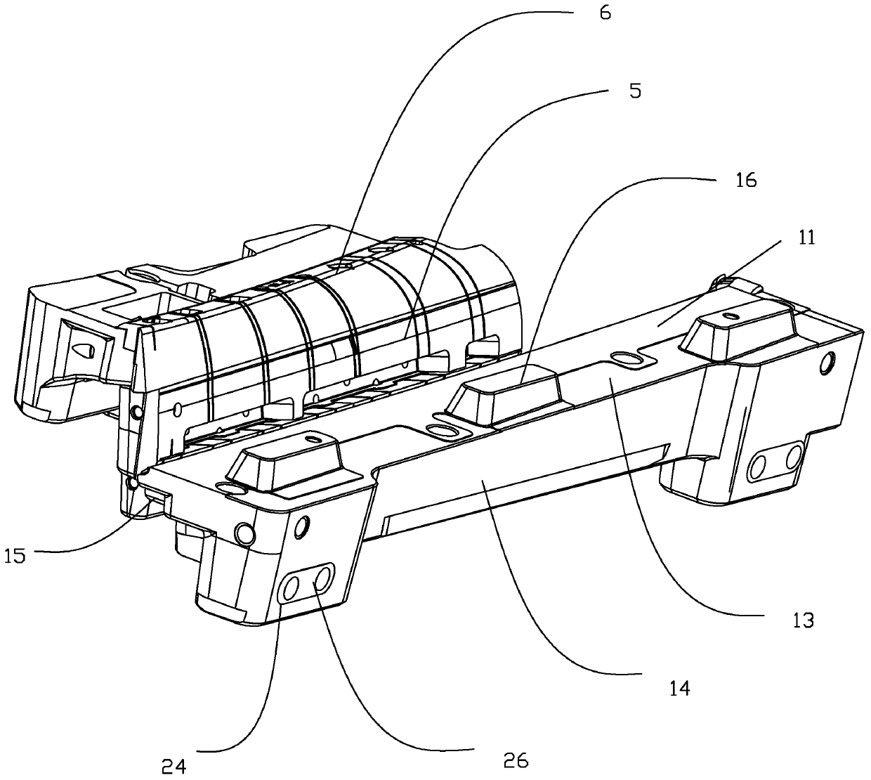 Automobile backdoor die