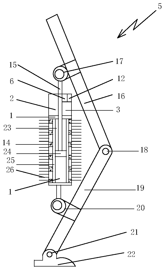 Liquid metal pressure-driven robotic joint self-generating device