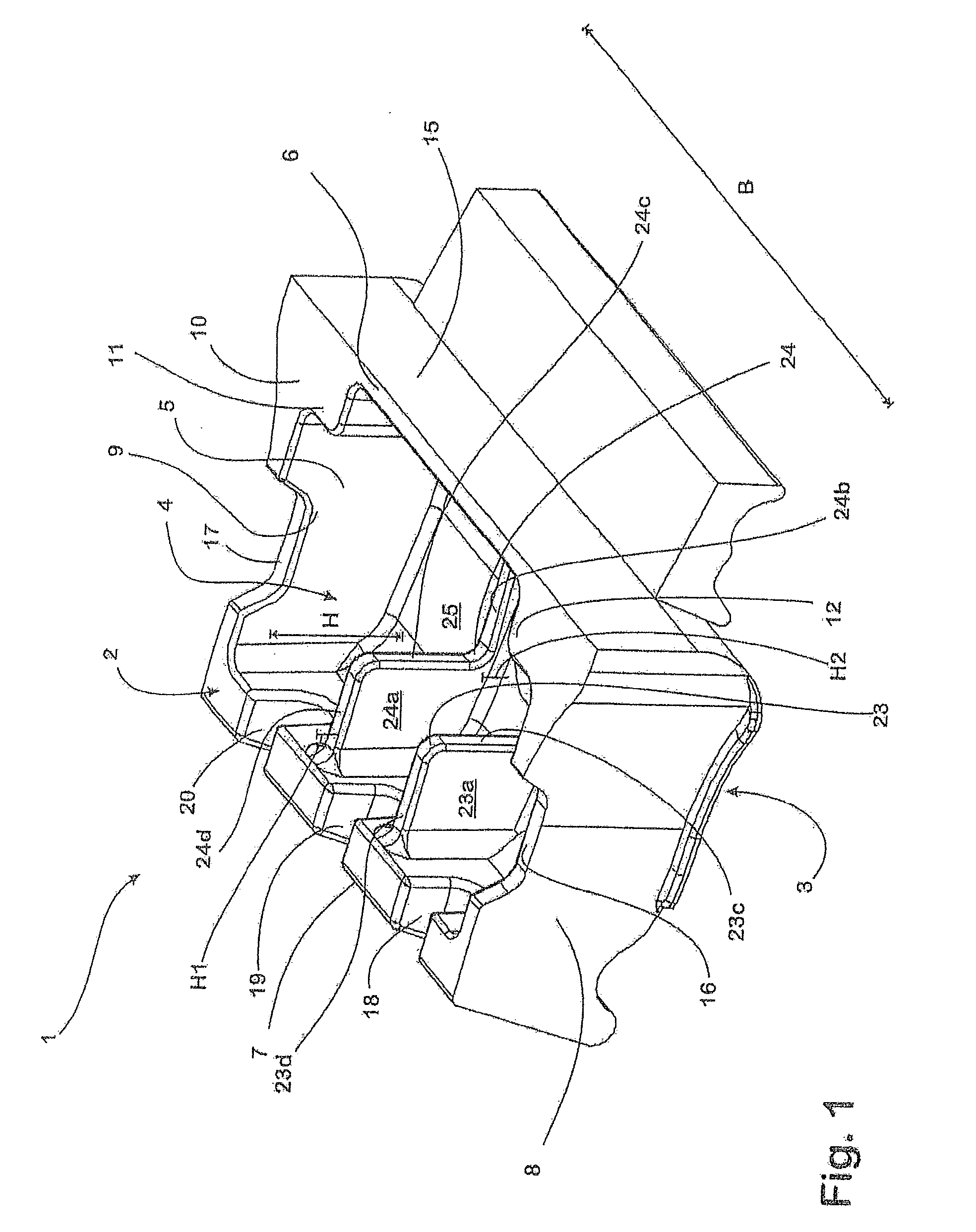 Guide plate for a system for fastening a rail to a substrate, and a system comprising a guide plate of this type