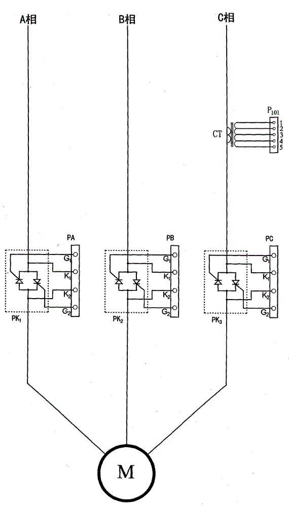 Electric Motor Load Tracking Synchronous Adjustment Power Saving Device