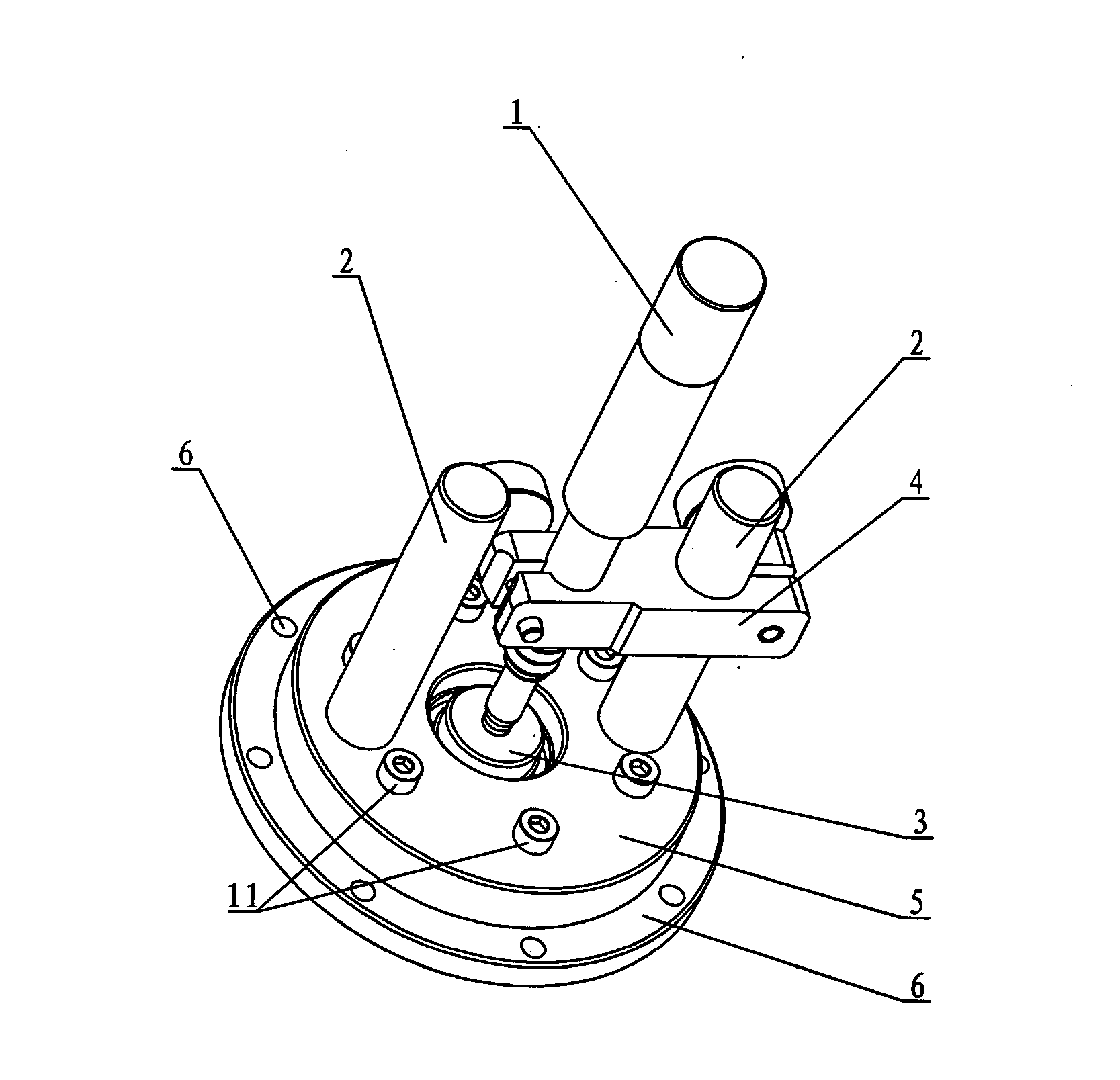 Bearing rigidity test device