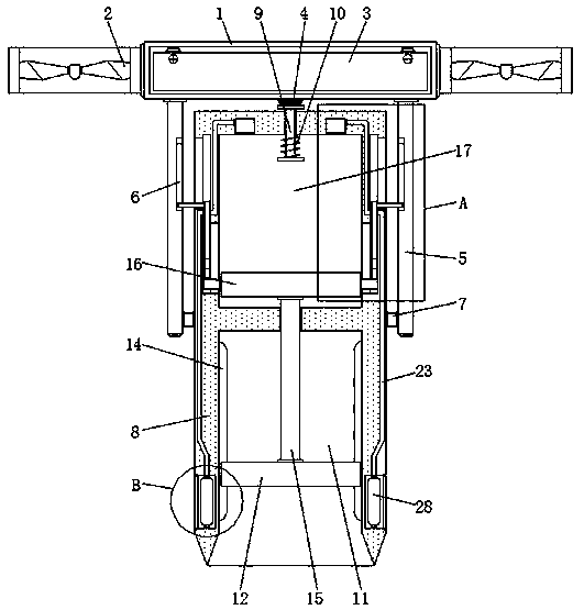 Seabed sediment collection device for marine organism research