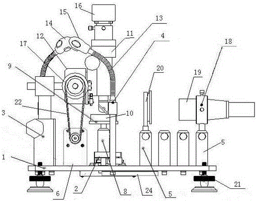 Network Newton's rings experiment instrument based on laser parallel optical pipes