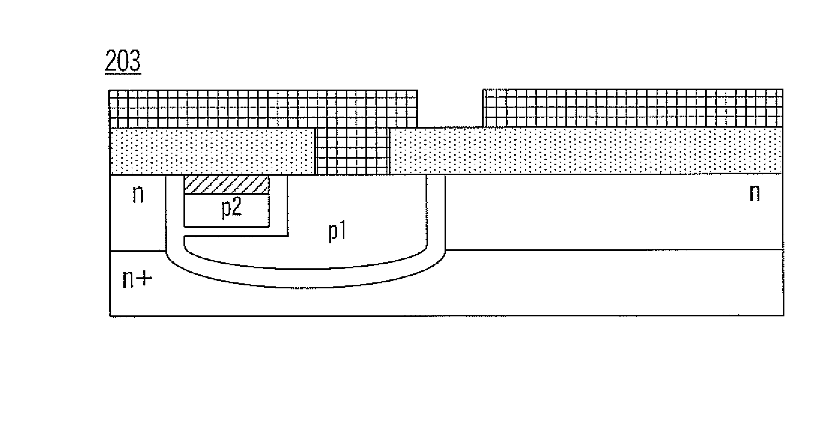 Structures of and methods of fabricating split gate MIS devices