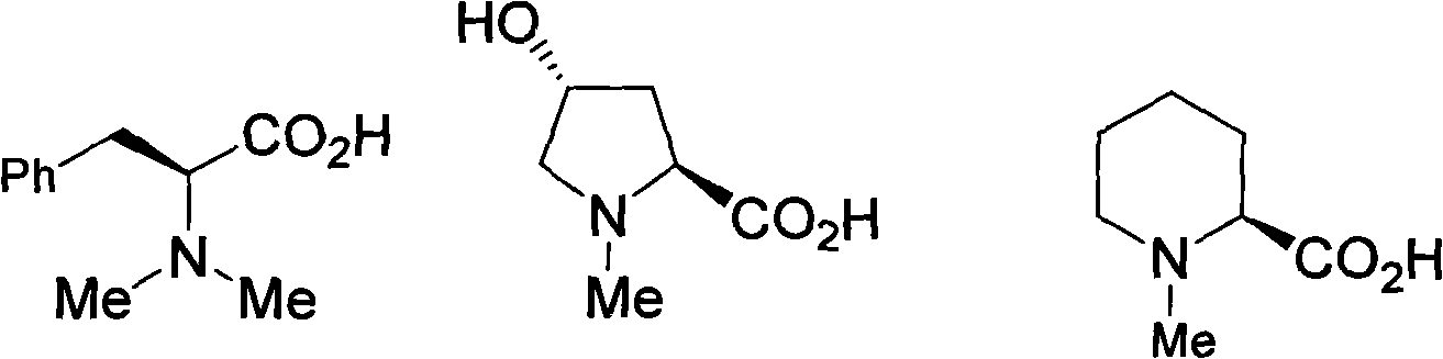 Method for alkylating amine and amino acid