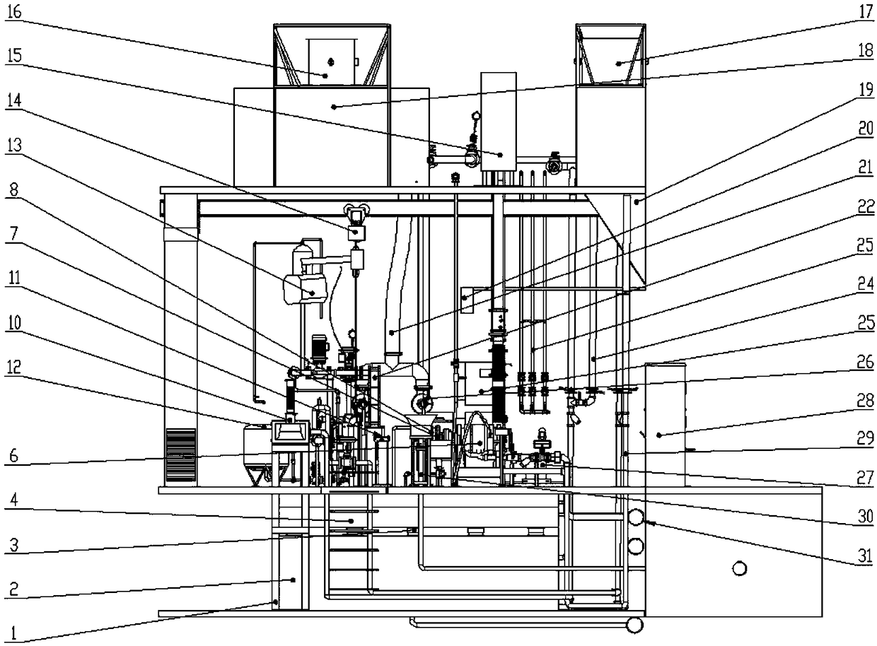 An engine test system