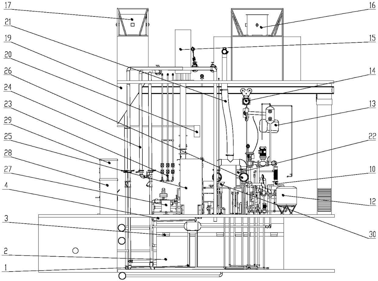 An engine test system