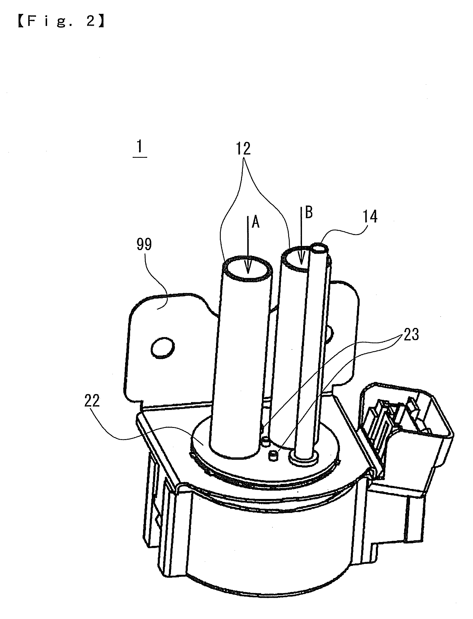 Valve element opening/closing device