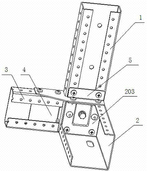 Electric cabinet framework