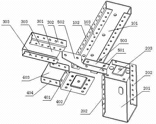 Electric cabinet framework