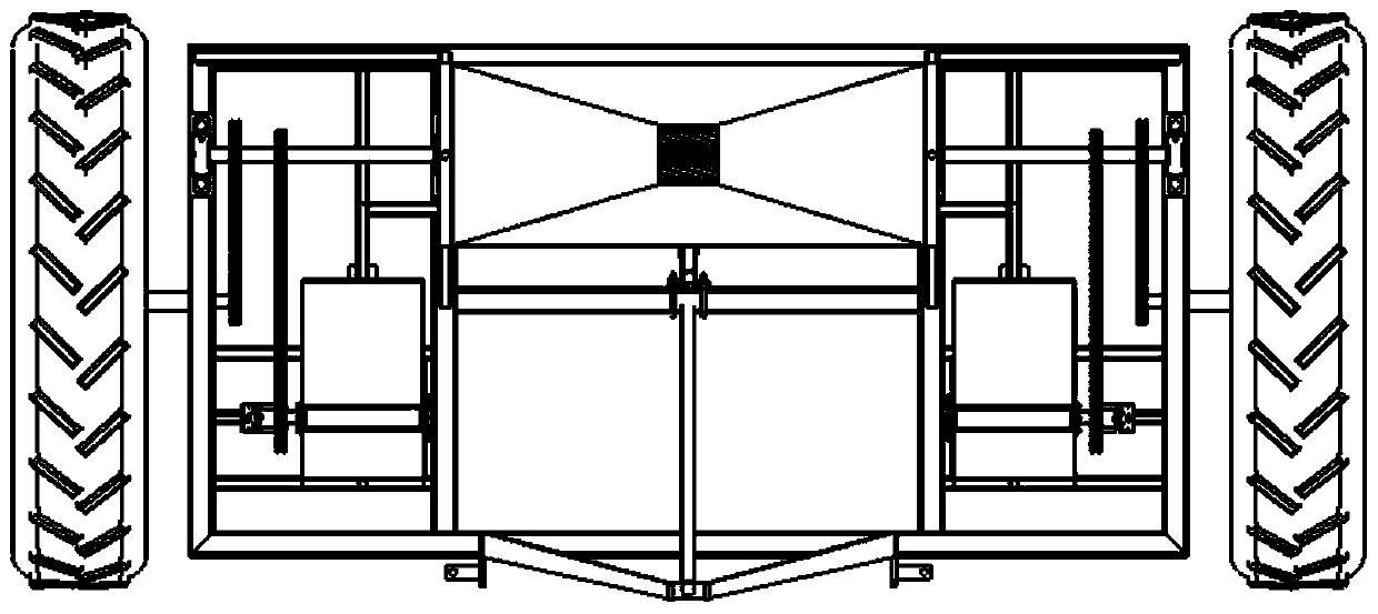 A pneumatic impact type inclined transplanting cassava planter