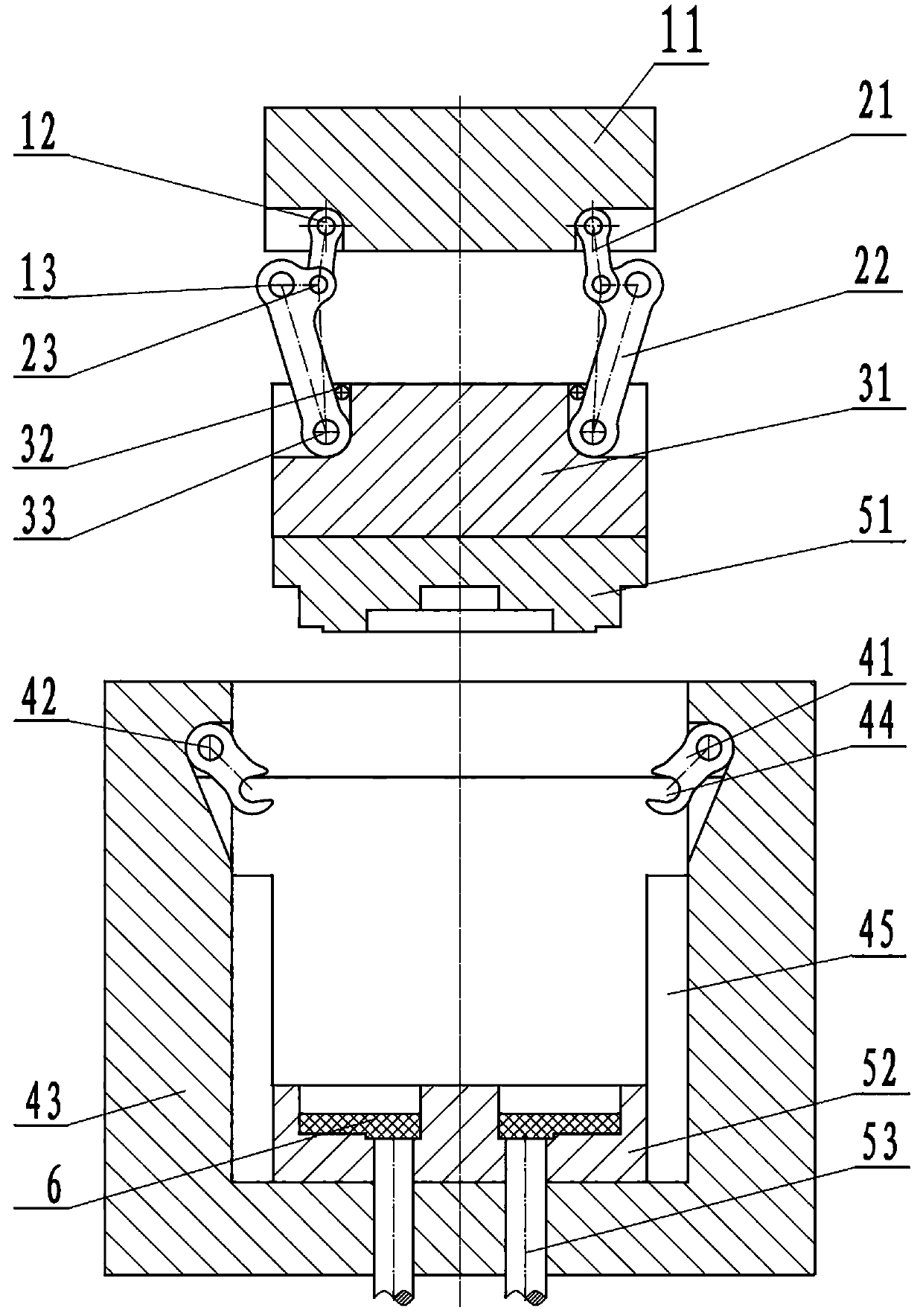 Liquid Die Forging Device and Its Supercharging Mechanism