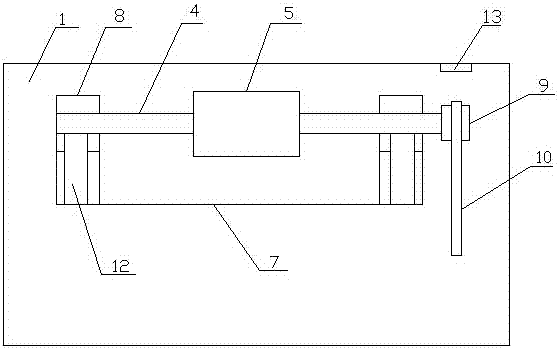 Portable grid cutting and brushing machine