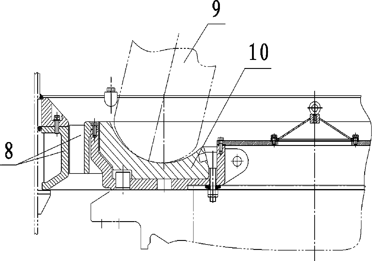 Medium-speed vertical mill for milling petroleum coke