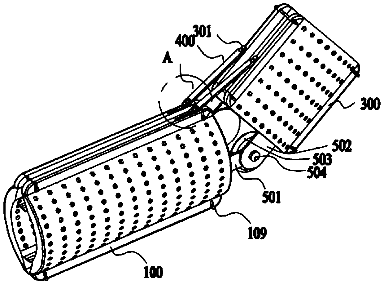 Fixing and straightening device for forearm fracture and application method of fixing and straightening device