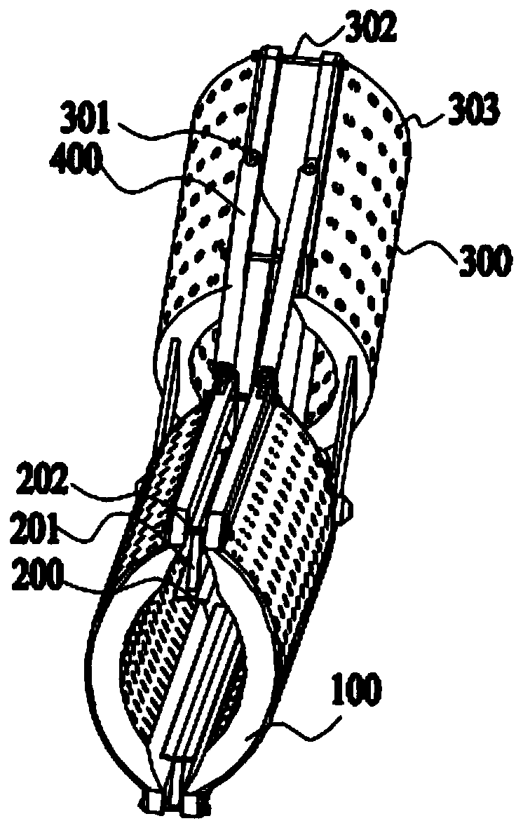 Fixing and straightening device for forearm fracture and application method of fixing and straightening device