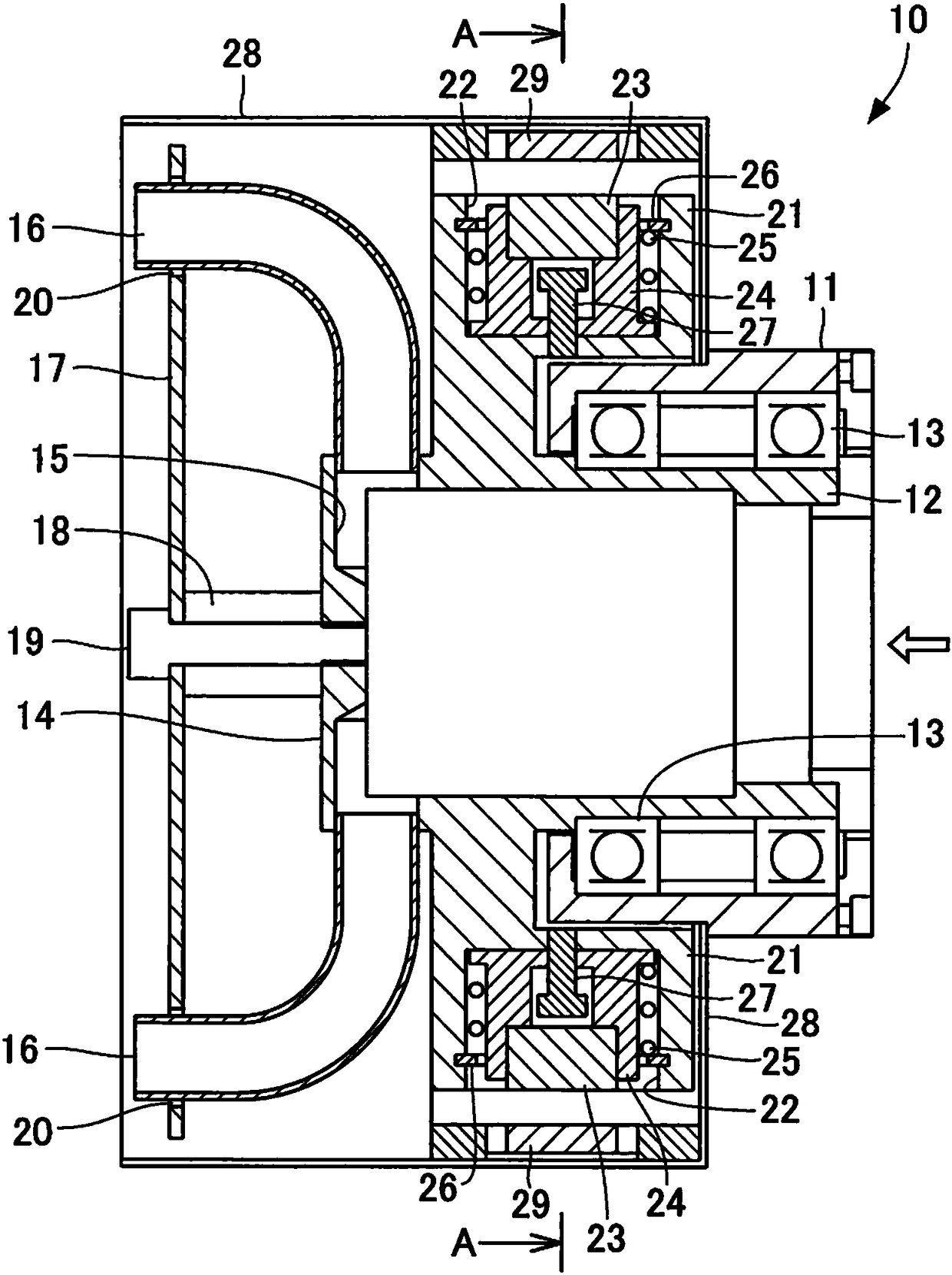 Rotational wave nozzle