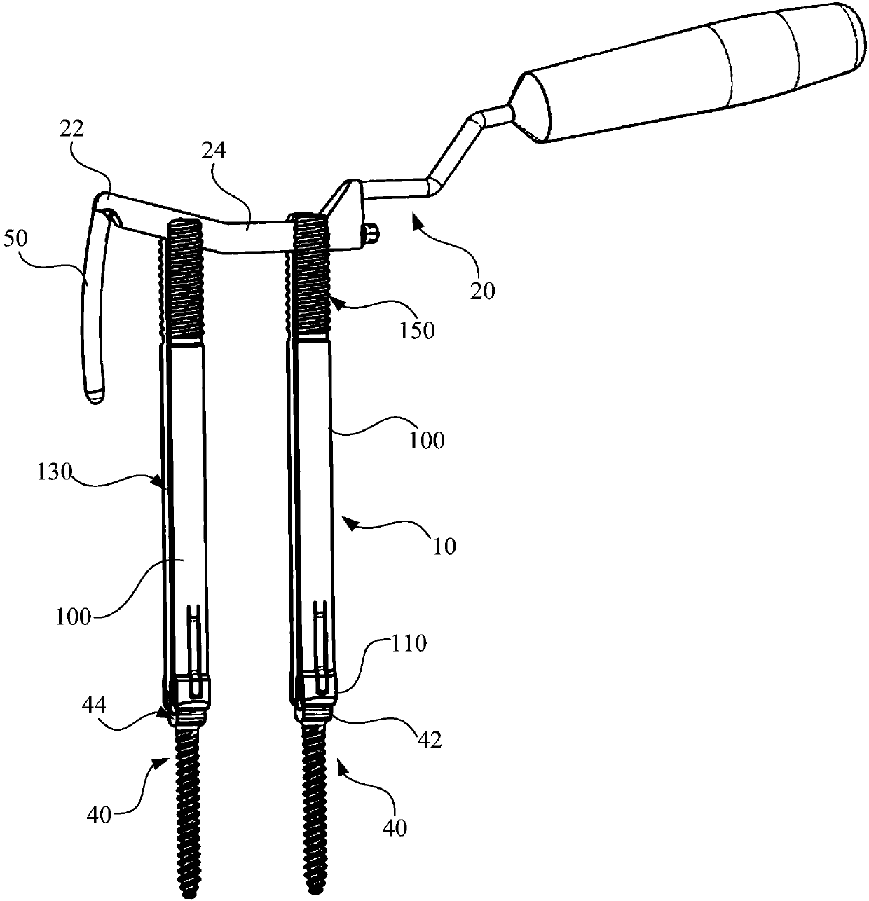 Sleeve, auxiliary device for mounting connection rod and mounting method of connection rod