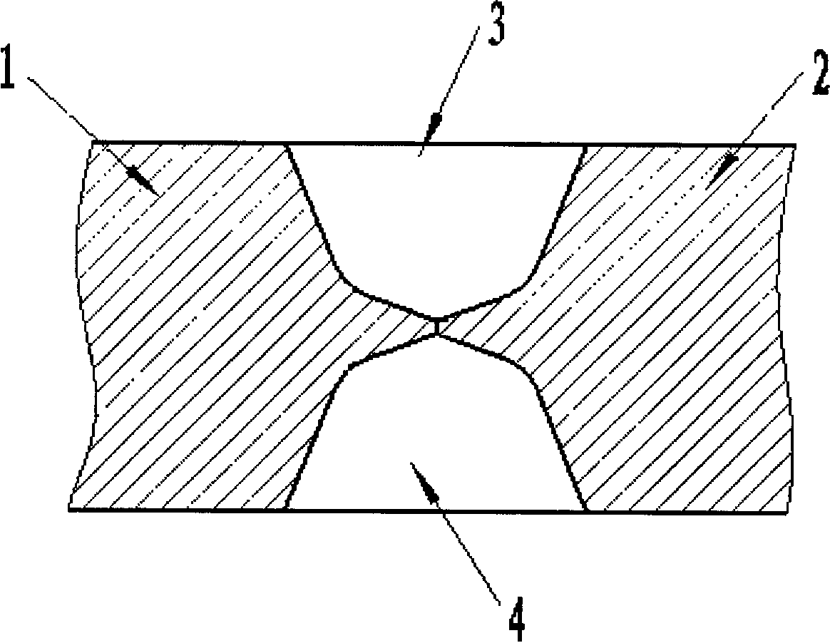 Tailor welding method of thick aluminium alloy plate