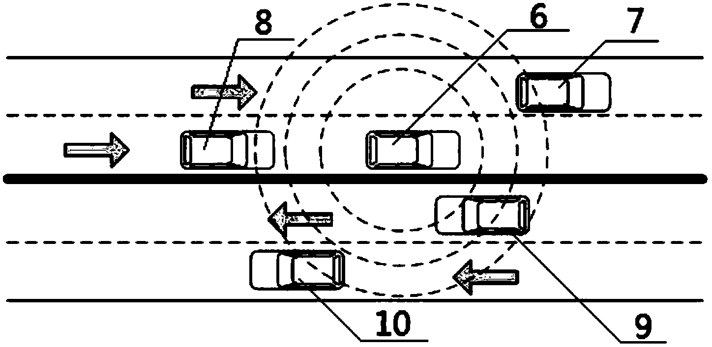 RFID labeling-based highway emergency warning message (EWM) data packet identification and reception method