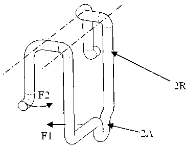 Safety airbag clamping device mounted on automotive steering wheel