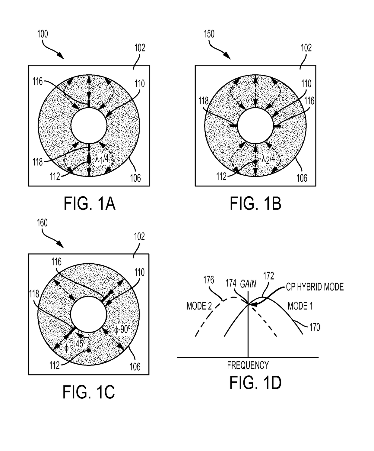 Coplanar waveguide transition for multi-band impedance matching