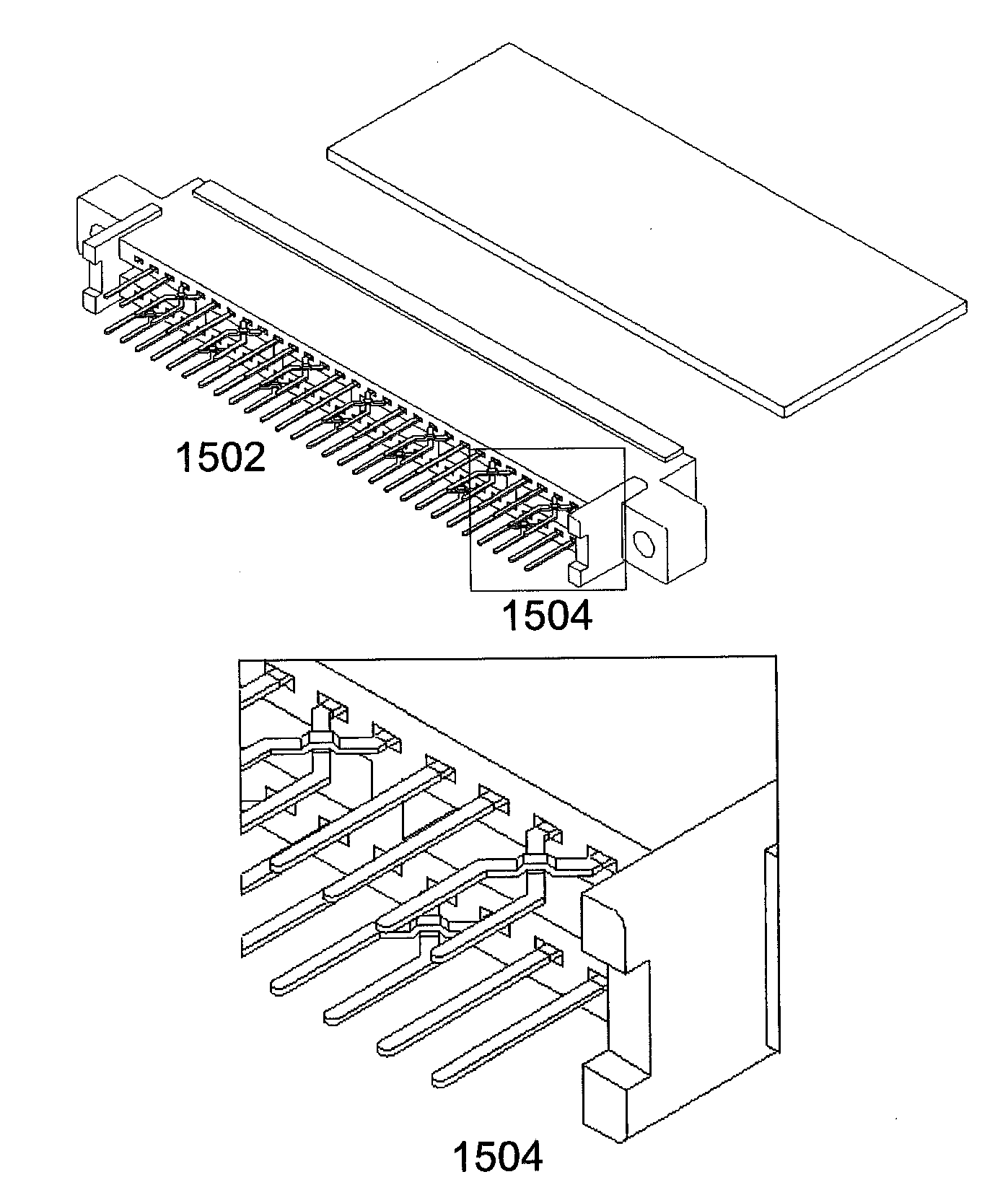 Reducing far-end crosstalk in electrical connectors