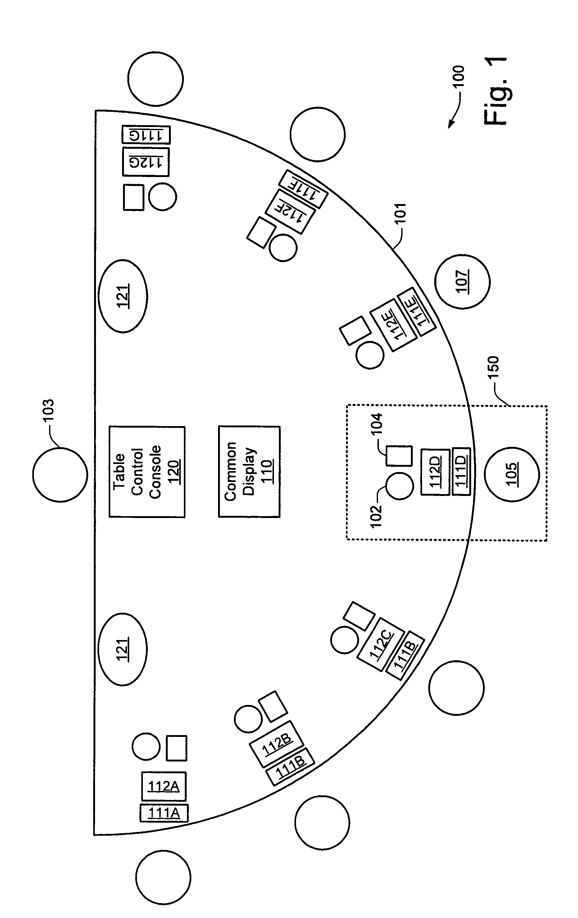 Intelligent casino gaming table and systems thereof