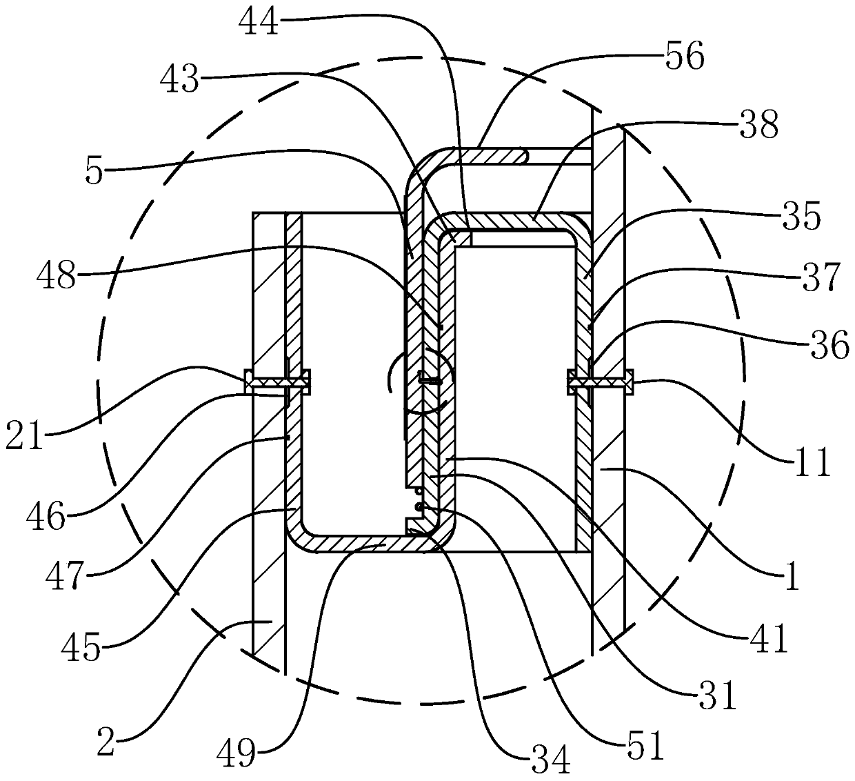 Quick pipeline connecting structure and mounting and dismounting method