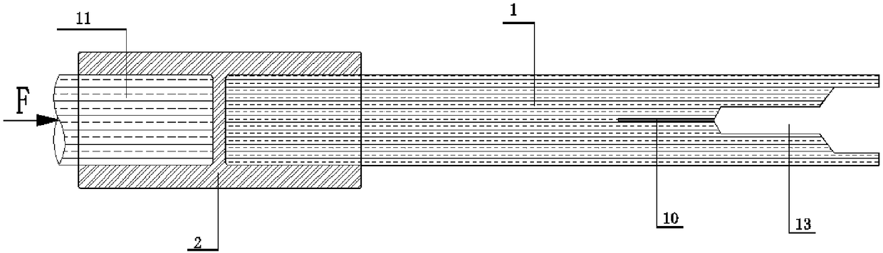 Self-locking mechanical connecting sleeve