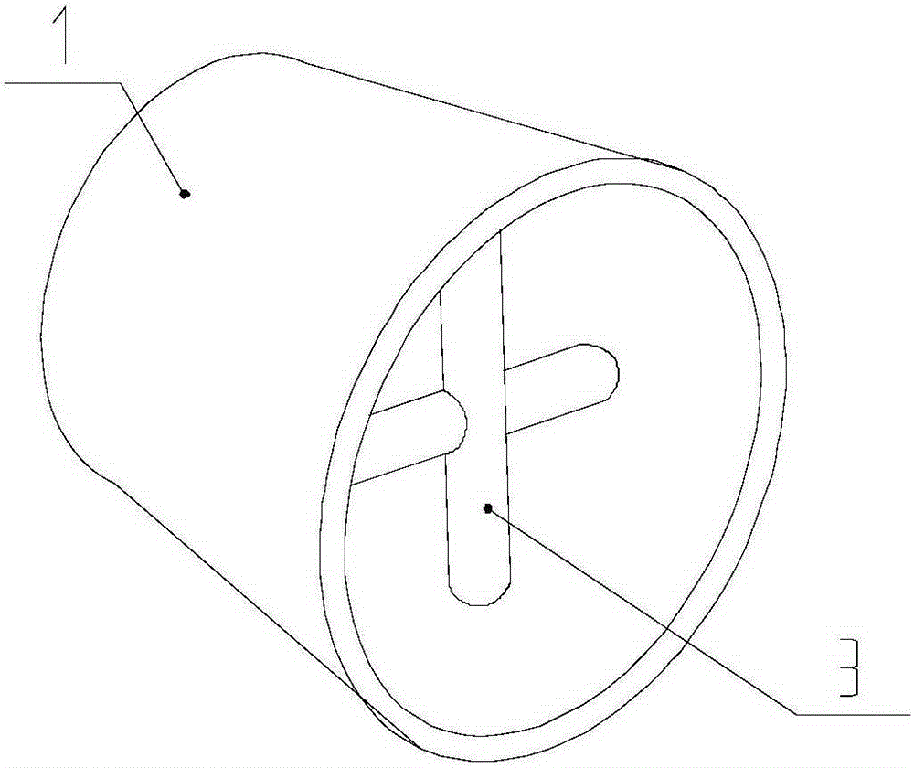 Compression resistance cap in dangerous chemical transport vehicle energy-absorbing device