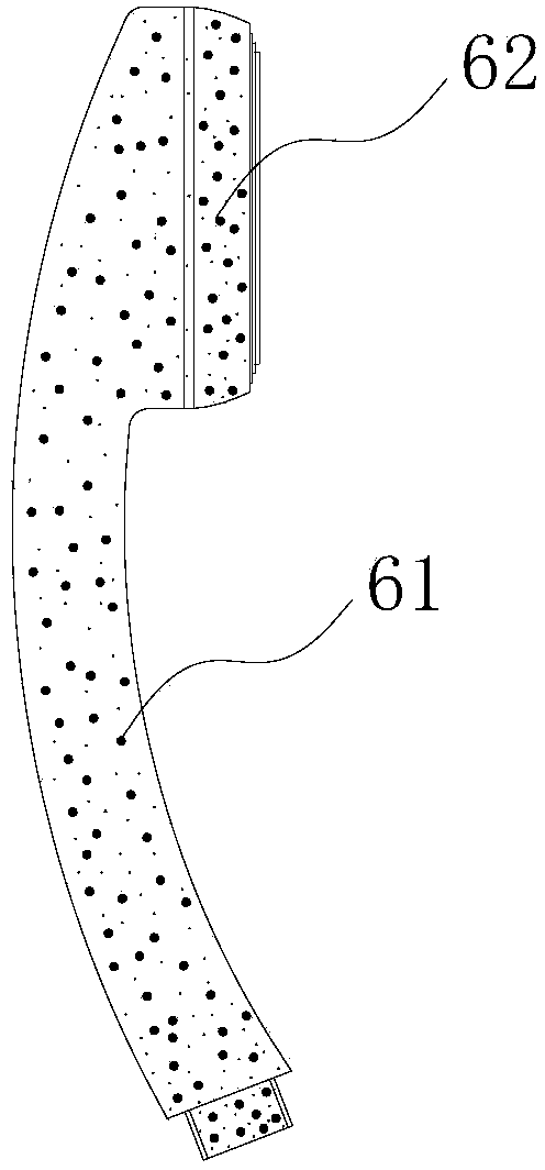 Outflow component of antibacterial water heater, manufacturing method of outflow component and antibacterial water heater with outflow component