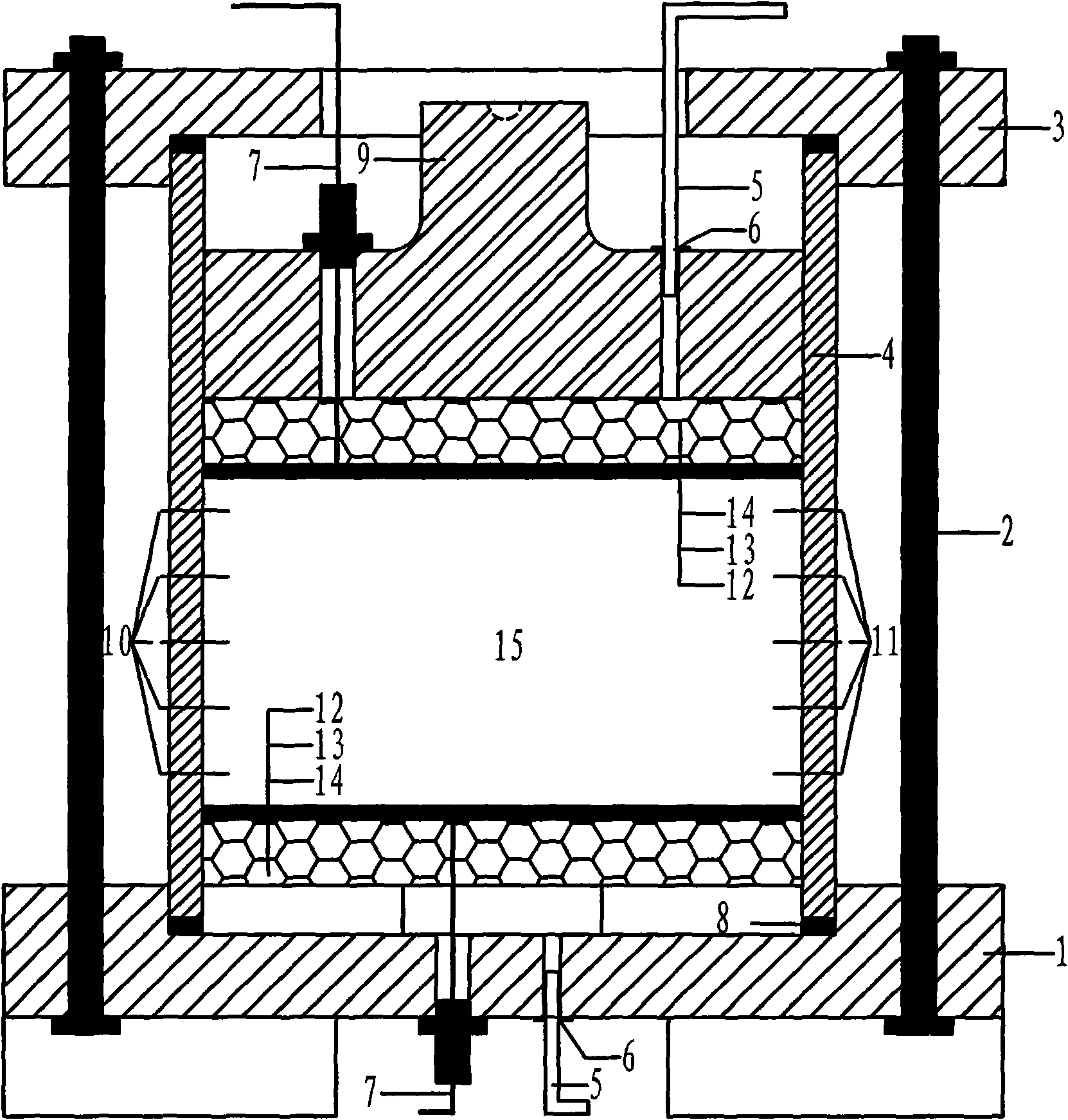 Multifunctional soil electroosmosis solidification device