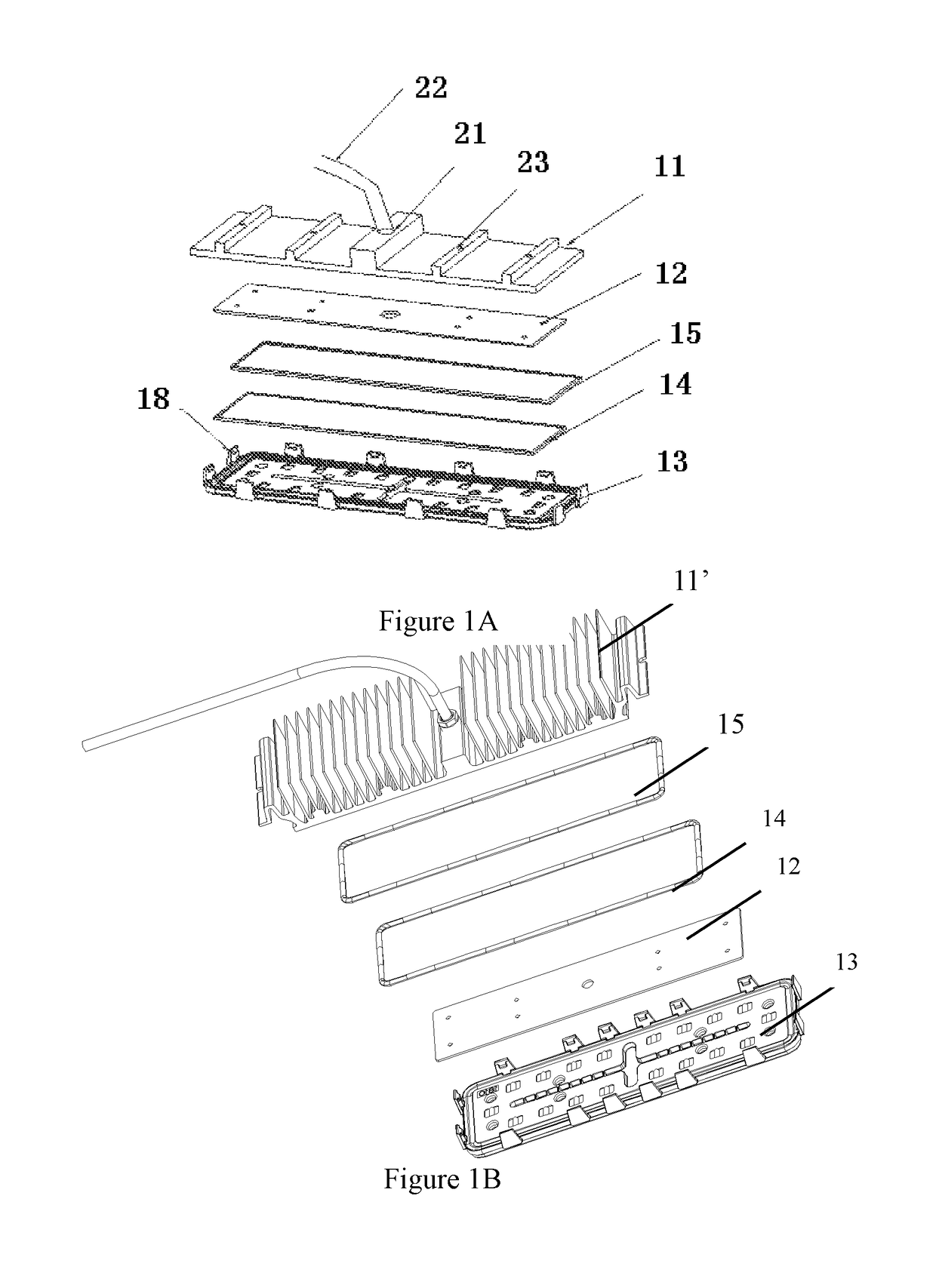 LED module sealing technology